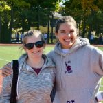 students walking in the 5th Annual March a Mile for Milestones Charity Walk